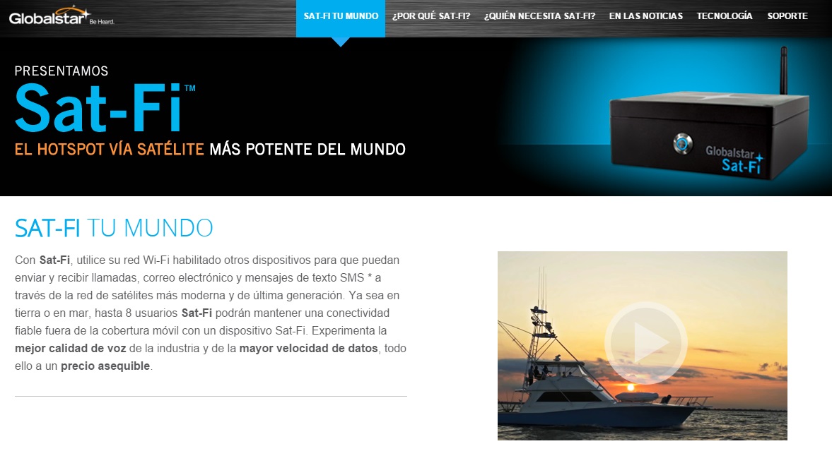 Global Star Sat Fi en Mexico